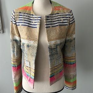 The most gorgeous colorful jacket